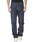 Carhartt Denim Trousers - Lyst