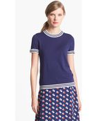 Kate Spade Anabela Cotton Blend Sweater - Lyst