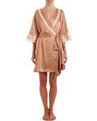 La Perla Maison Short Robe - Lyst