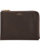 Smythson Medium Eliot Travel Pouch - Lyst
