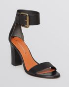 Via Spiga Sandals Foxy Ankle Strap High Heel - Lyst