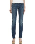 7 For All Mankind Roxanne Skinny Vintage Jeans - Lyst