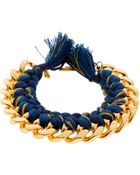 Aurelie Bidermann Brasil Chain Plait Bracelet - Lyst