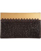 Bottega Veneta Intrecciato Tricot Clutch - Lyst