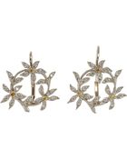Cathy Waterman Diamond Circle Of Flowers Earrings - Lyst