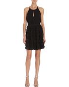 Diane von Furstenberg Scalloped Skirt Dress - Lyst