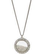 Renee Lewis Diamondrimmed Shake Pendant Necklace - Lyst