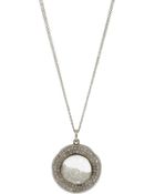 Renee Lewis Diamondrimmed Shake Pendant Necklace - Lyst