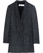 See By Chloé Cotton Blend Tweed Coat - Lyst