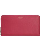 Smythson Panama Zip Travel Wallet - Lyst