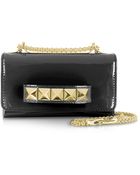 Valentino Va Va Voom Mini Patent Leather Shoulder Bag - Lyst