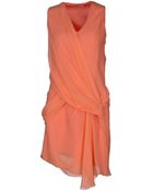 Bgn Short Dress - Lyst