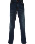 Dolce & Gabbana Straight Leg Jean - Lyst