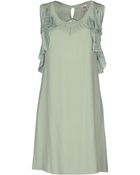 Scee By Twin-set Short Dress - Lyst