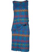 Versace Jeans Short Dress - Lyst