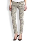 Hudson Collin Camouflage Print Skinny Jeans - Lyst