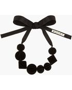 Marni Black Oversize Resin Bead Necklace - Lyst