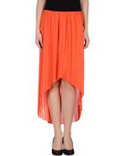 MICHAEL Michael Kors Knee Length Skirt - Lyst