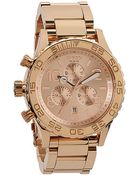 Nixon The 4220 Chrono Watch - Lyst