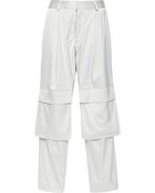 Harbison Dove Gray Cargo Trousers - Lyst