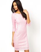 TFNC Long Sleeve Sequin Dress - Lyst