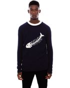 Pull&Bear Round Neck Jersey - Lyst