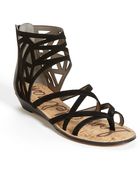 Sam Edelman Dana Leather Sandal - Lyst