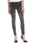 Fade To Blue Camouflage Print Skinny Jeans - Lyst