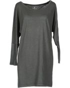 Velvet Short Dress - Lyst
