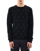 Chinti & Parker Star Intarsia Cashmere Sweater - Lyst
