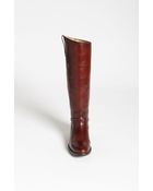 Frye Lindsay Plate Boot - Lyst