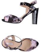 Geox Platform Sandals - Lyst
