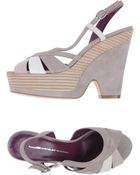 Leopoldo Giordano Platform Sandals - Lyst