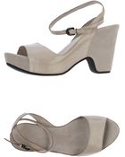Roberto Del Carlo Platform Sandals - Lyst