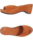 Roberto Del Carlo Platform Sandals - Lyst