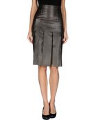 Schumacher Leather Skirt - Lyst
