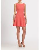 Kay Unger Fit And Flare Dress - Lyst
