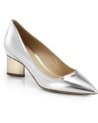 Nicholas Kirkwood Twotone Metallic Leather Pumps - Lyst