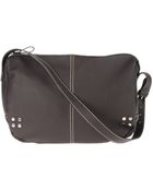 Pierre Darre' Large Leather Bag - Lyst