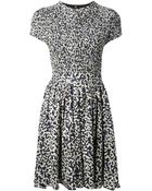 Proenza Schouler Printed Skater Dress - Lyst