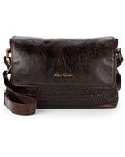 Robert Graham Haywood Leather Messenger Bag - Lyst