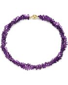 Saks Fifth Avenue Amethyst Briolette Doublestrand Necklace - Lyst