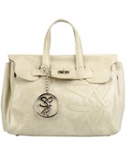 Secret Pon-pon Large Fabric Bag - Lyst