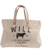 Will Leather Goods Large Fabric Bag - Lyst