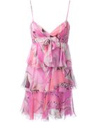 Emilio Pucci Layered Ruffle Dress - Lyst