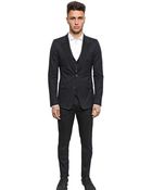 Dolce & Gabbana Stretch Light Cotton Canvas Suit - Lyst