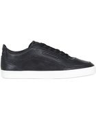Dolce & Gabbana Australia Embossed Logo Leather Sneakers - Lyst