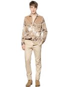 Etro Cotton Satin Horse Western Shirt - Lyst