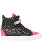 Giuseppe Zanotti 20mm Studded Leather Sneakers - Lyst