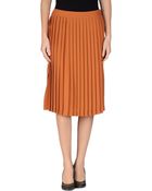 Guess Knee Length Skirt - Lyst